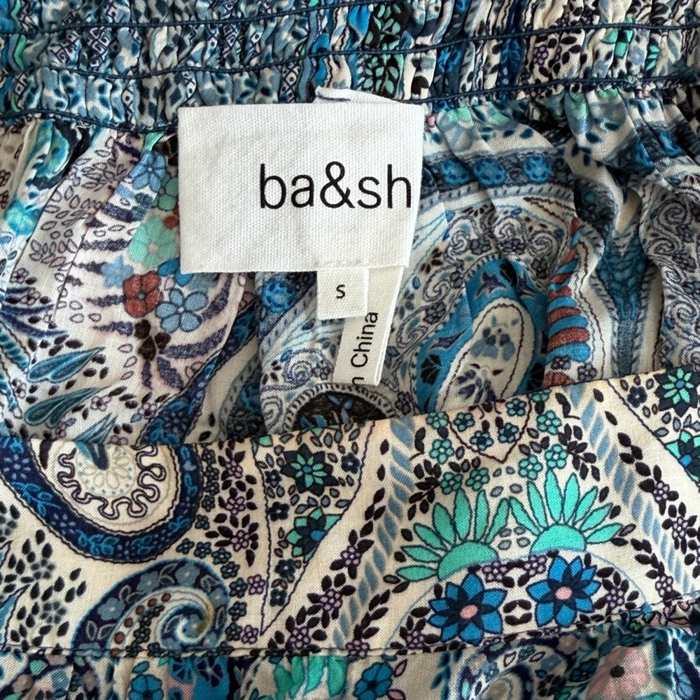 ba&sh Multicolor Ruffled Blouse - Picture 2 of 3